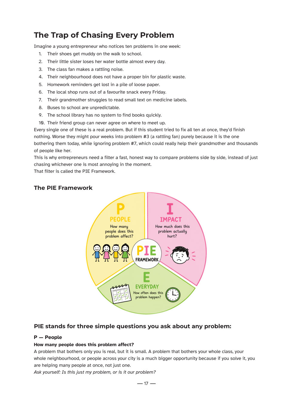 Sample workbook page 2